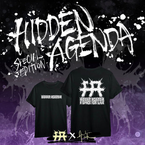 Hidden Agenda x Anubis Lok@彌留刺青 HA Logo Tee (luminous 夜光款)